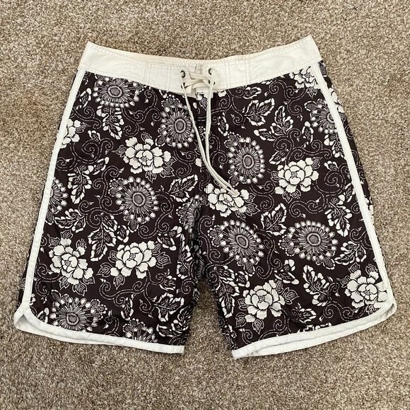 Old Navy Board Shorts Lined  Mens Swim Size L - Picture 2 of 6